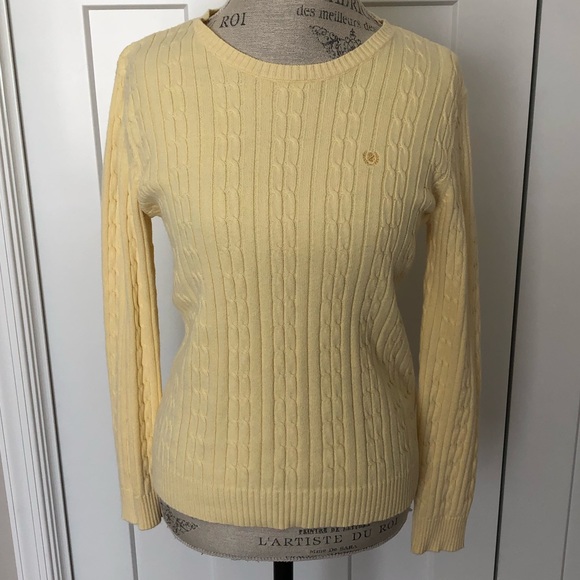 Izod Ladies Cable Knit Sweater 